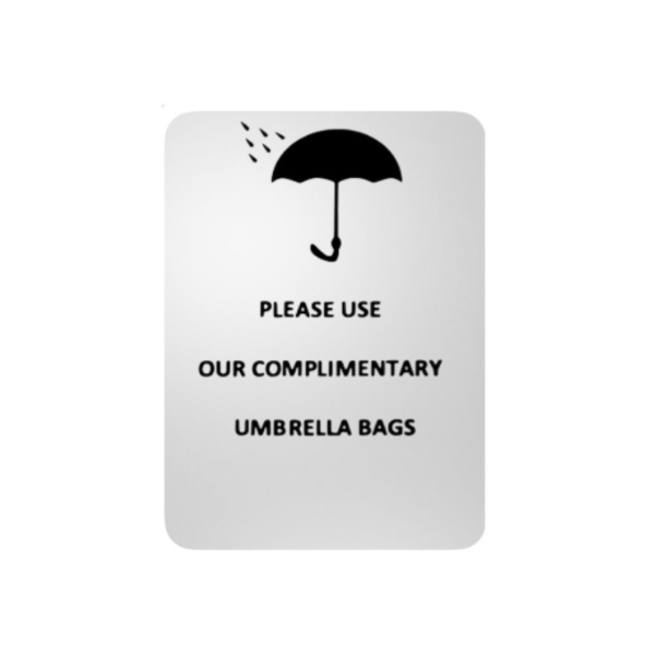 Wet umbrella bag solutions in Halifax.